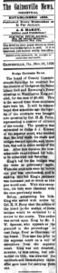 W.W. King-Gainesville News, Nov. 28, 1906