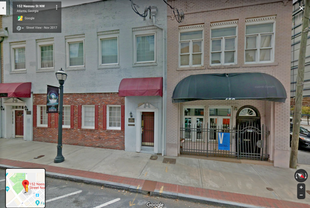 152 Nassau Street, Google Streetview
